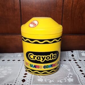 Crayola Vibrant Yellow Insulated Container